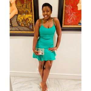 Gianni Bini green mini dress ❤️